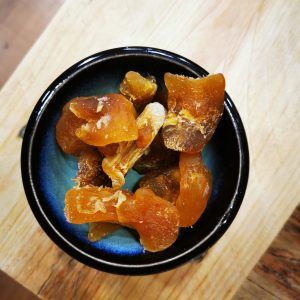 Jengibre sin azúcar