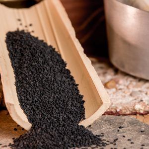 Semilla de sésamo negro