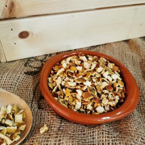 Corteza de naranja dulce