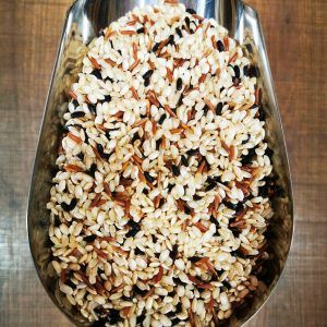 Arroz tricolor para ensalada