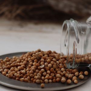 Cilantro en grano