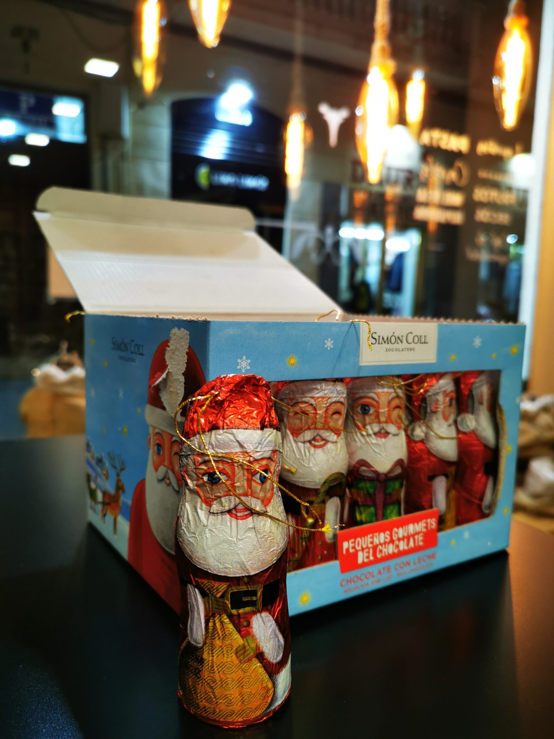 papá Noel chocolate