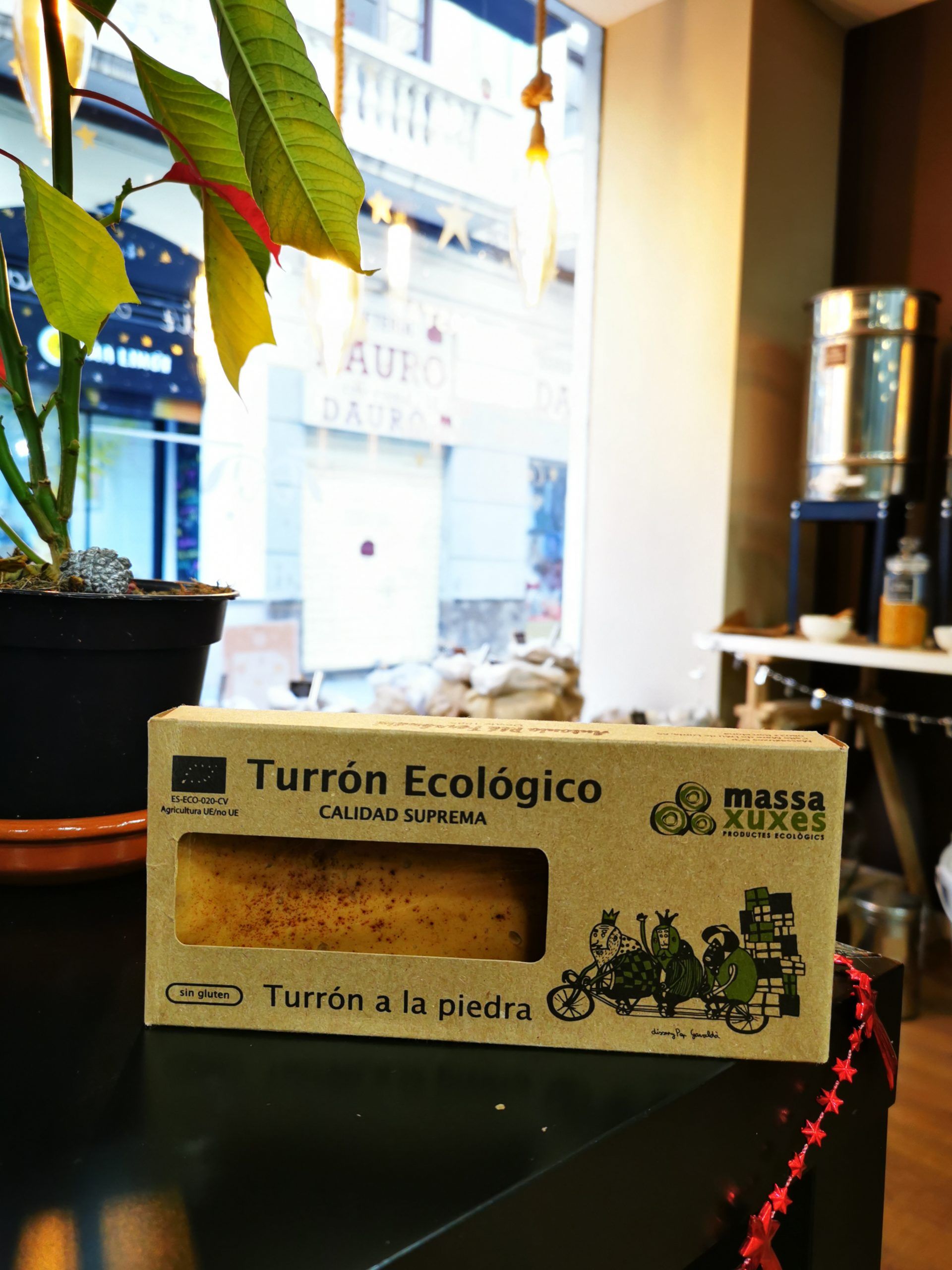turrón a la piedra sin gluten