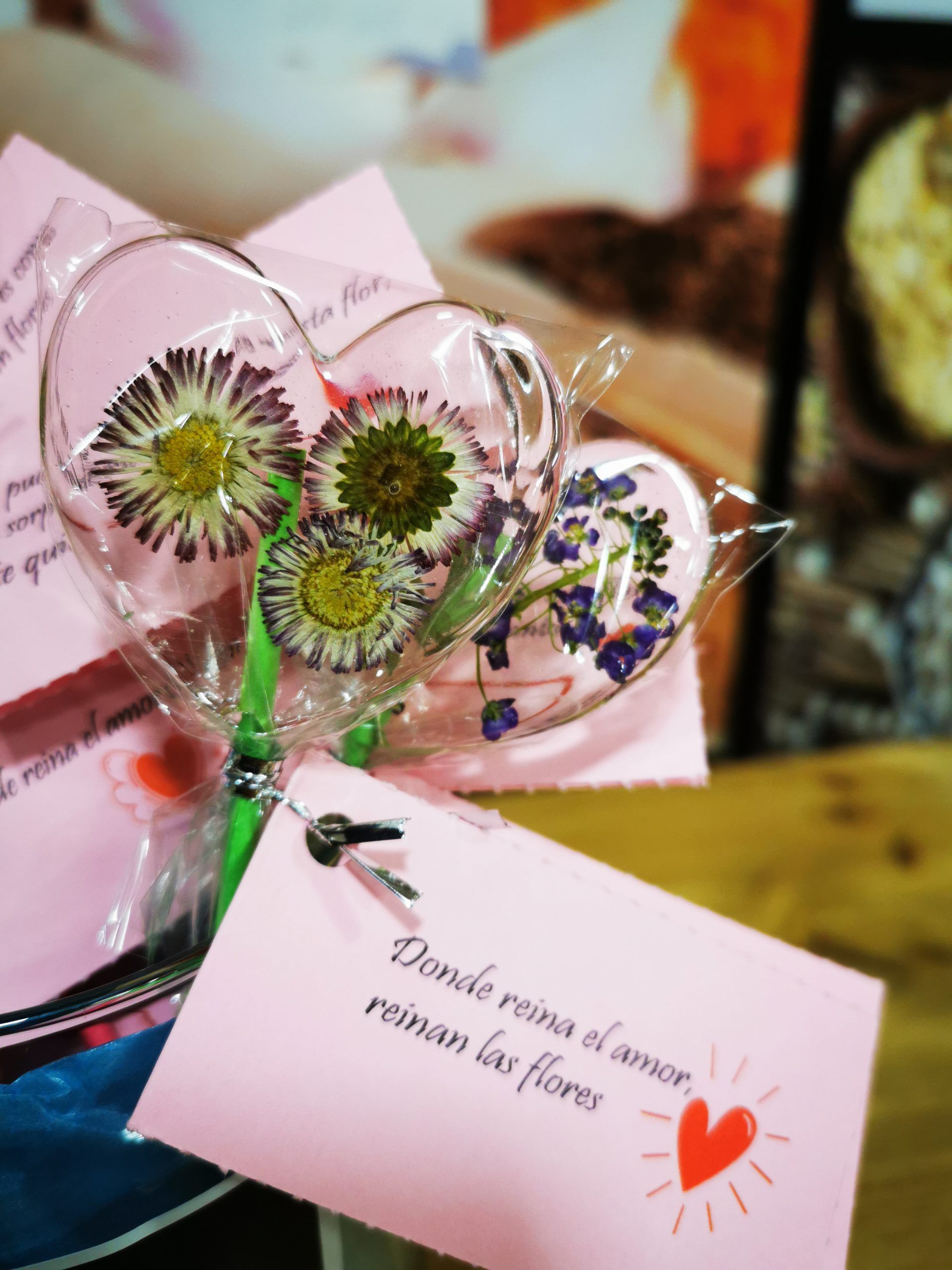piruletas flores