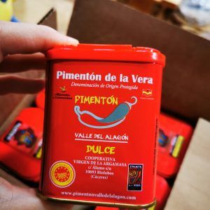 pimentón de la Vera dulce