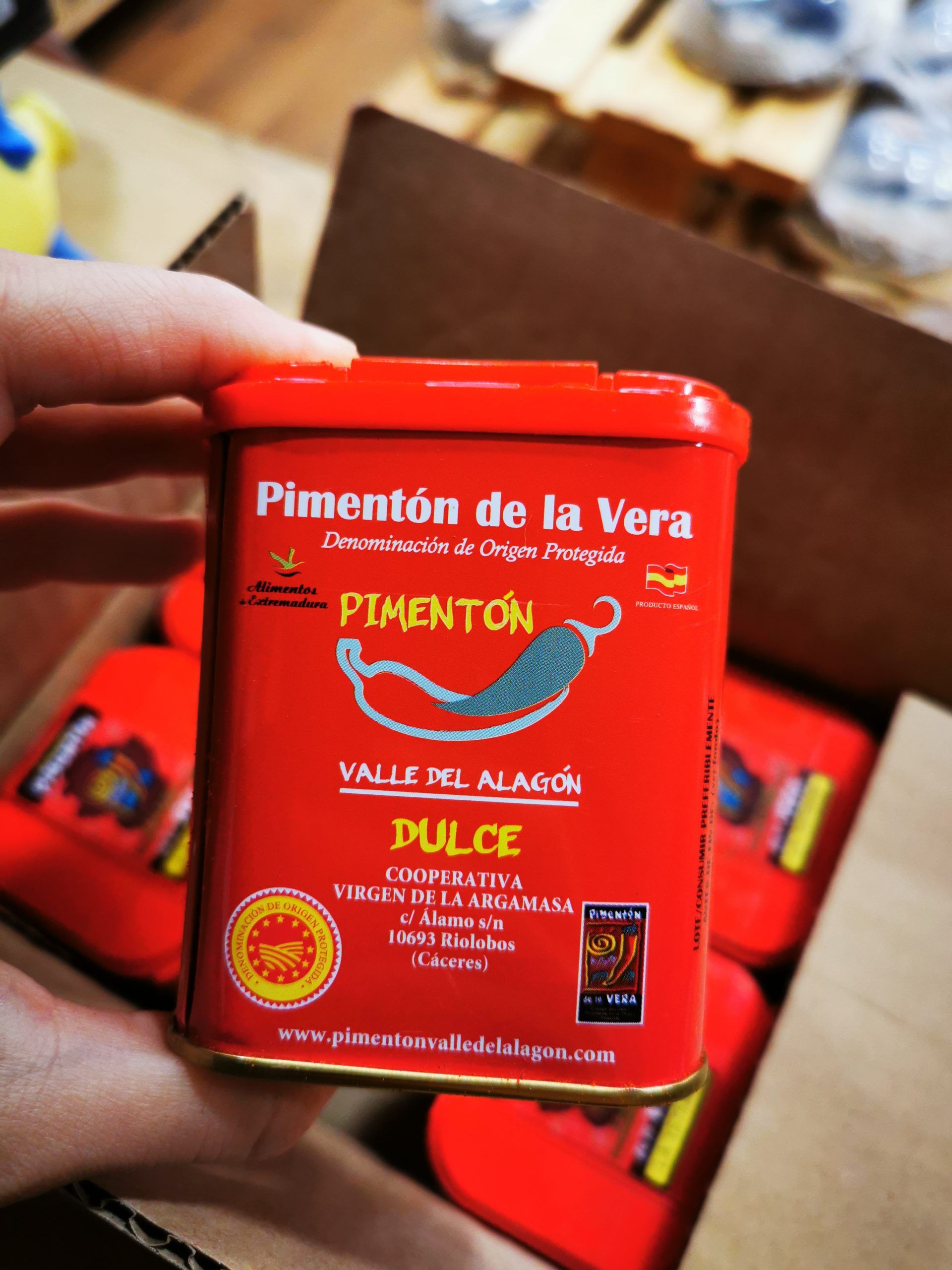 pimentón de la Vera dulce