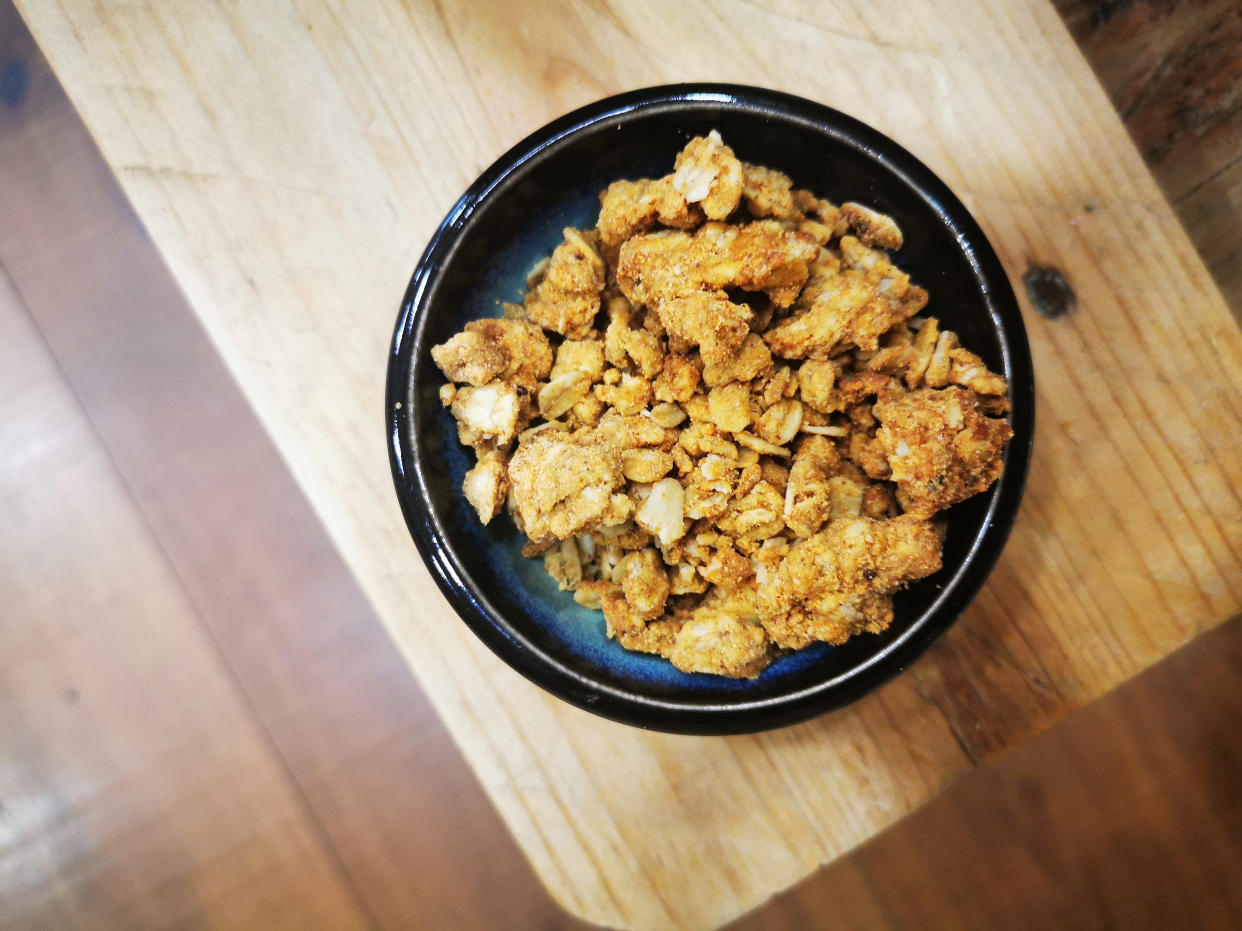 granola crema cacahuete