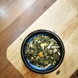 té verde jengibre y limón