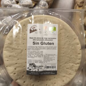masa pizza sin gluten