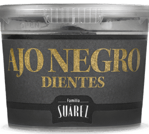 ajo negro en dientes