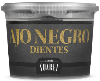 ajo negro en dientes